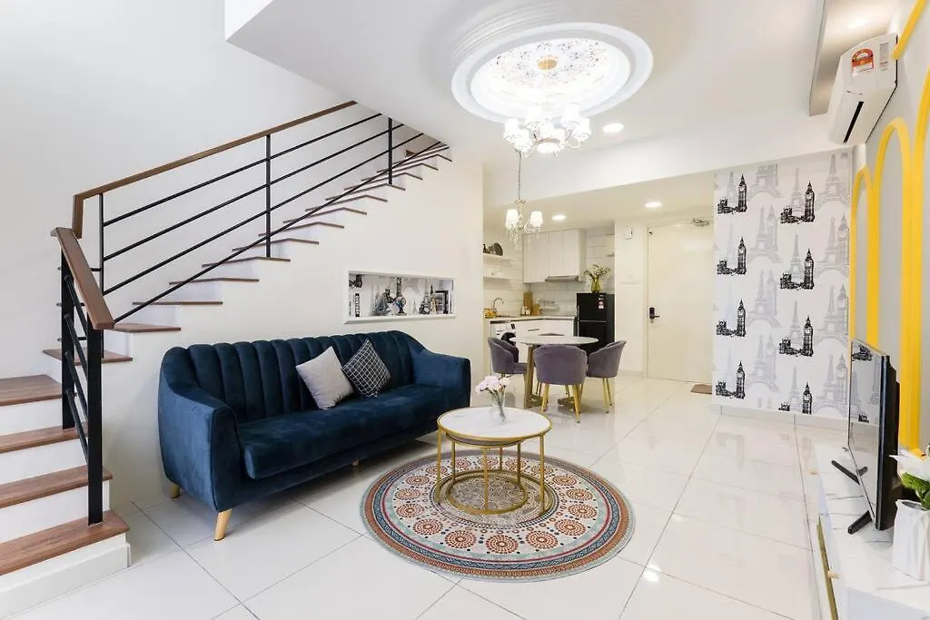 Ferienwohnung Arte Mont Kiara Duplex 4 Pax Jacuzzi Kuala Lumpur Apartment